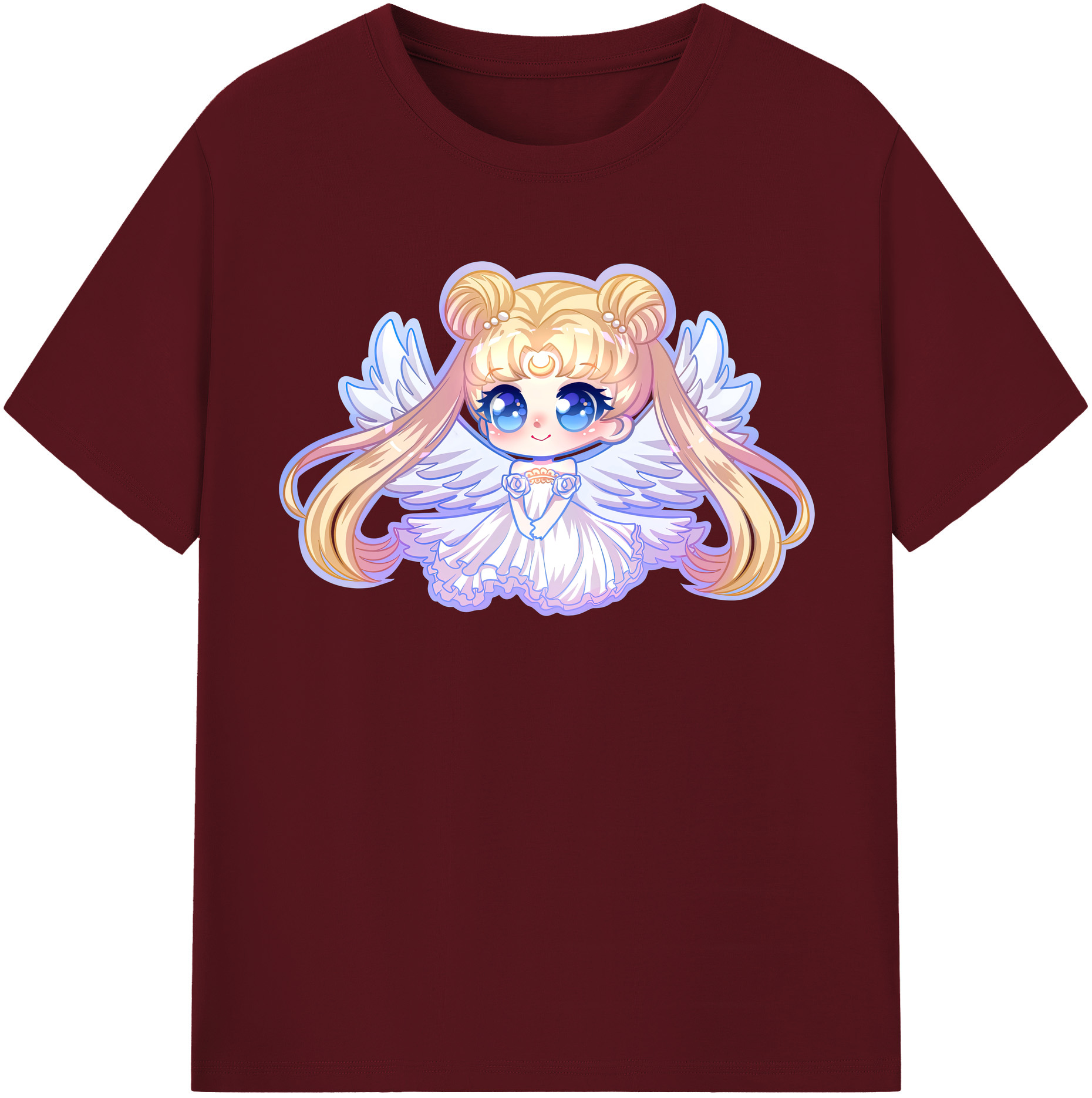 （画像用） 美少女戦士セーラームーン 愛野 美奈子 あいの みなこ Sailor Moon Aino Minako 綿100％半袖Tシャツ（フロントプリント）